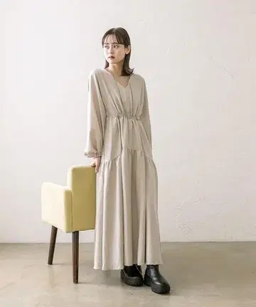 mystic 긴팔 원피스
