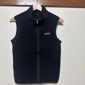 Patagonia 98년 usa 블랙 플리스 베스트 XS