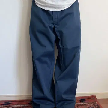 90s USA제 Dickies 874 워크 팬츠 네이비 talon
