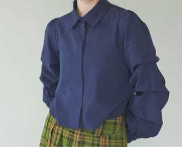 idem unique sleeve shirt 소매 턱 숏 셔츠