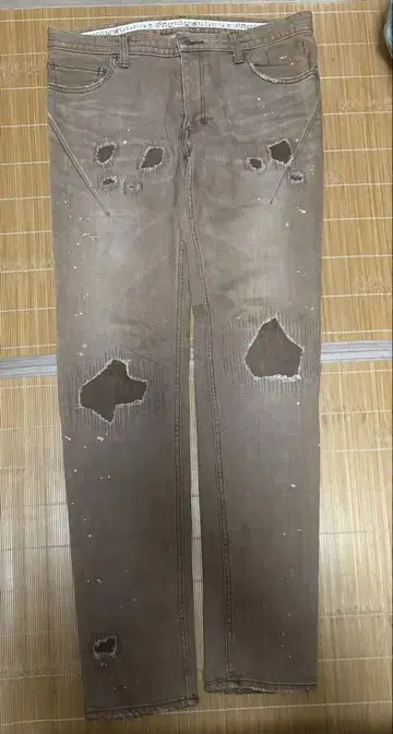 나인 데미지 데님 정품