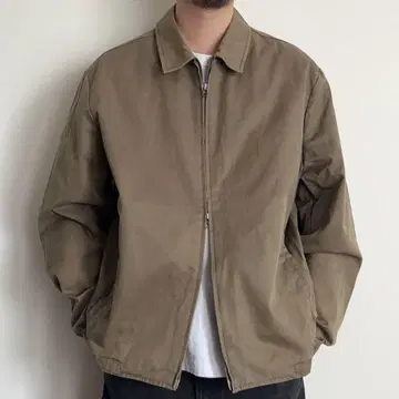 00s BANANA REPUBLIC 드리즐러 자켓 더블 지퍼 짧은 기장