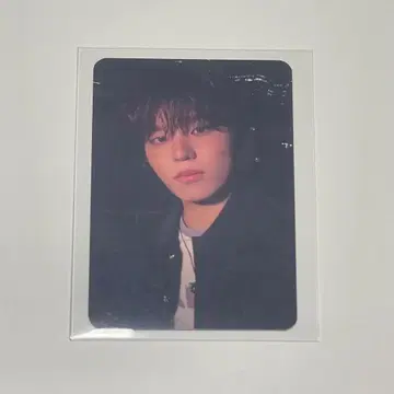 treasure 정우 paradise 포토카드