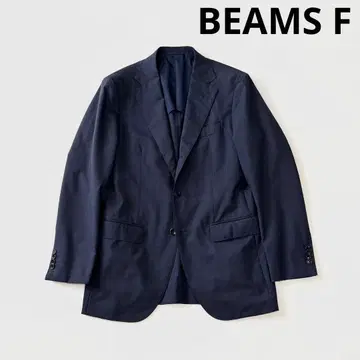 BEAMS F 빔즈 F 울 글렌체크 싱글 자켓