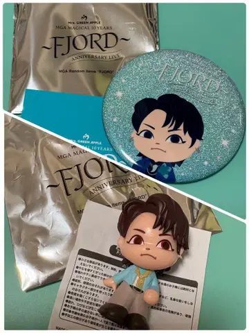 FJORD 피요르드 가챠 와카이 캔뱃지&피규어