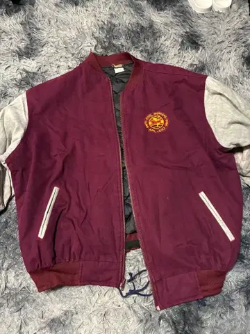 Nemesis Sportswear 바시티 자켓 XXL 버건디