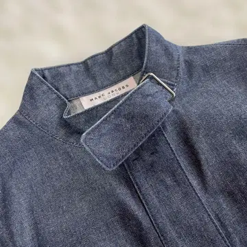 [ 즉시 발송 ] 마크제이콥스 데님 롱 코트 밴드 카라 M