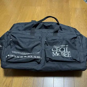 [ CECI McBEE ] 보스턴 백 블랙