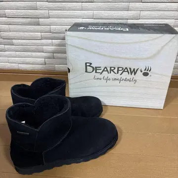 BEARPAW 블랙 어그 부츠 박스 포함