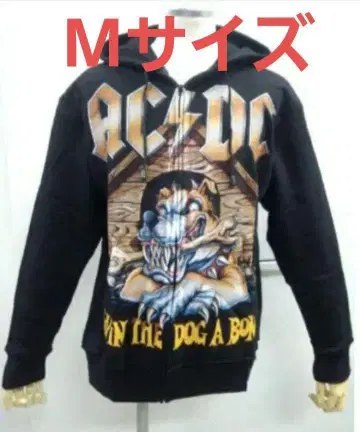 밴딩 후드티 AC/DC 에이씨디씨 M 사이즈