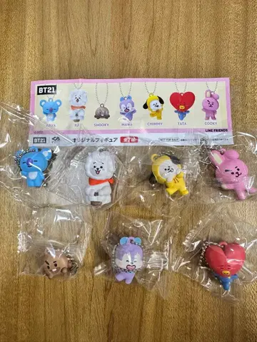 쿠라스시 BT21 오리지널 피규어 컴플리트 세트