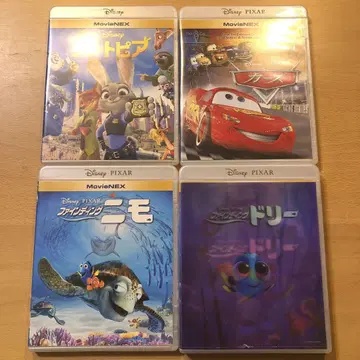 Disney 영화 Blu-ray 4작품 세트