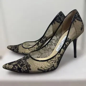 지미추 레이스 하이힐 37