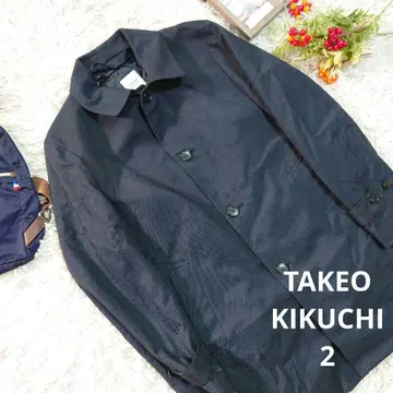 [ TAKEO KIKUCHI ] 코트 ( M ) 다크 네이비