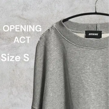 OPENING ACT 데미지 도킹 가공 빅 크루 맨투맨