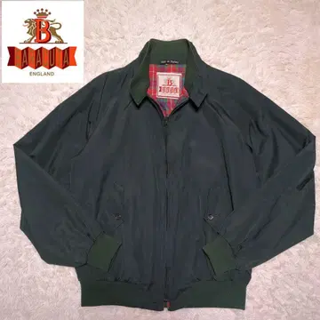 레어 새상품급! BARACUTA G9 해링턴 자켓 사이즈 38 그린