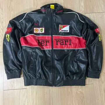 F1 페라리 가죽 자켓 (네고가능) 브랜드 중고거래 플랫폼, 번개장터