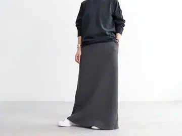 AMERICANA 아메리카나 빈티지 리브 맥시 길이 스커트