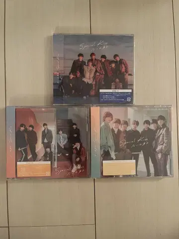 미개봉 나니와단시 Special Kiss CD 3장 세트