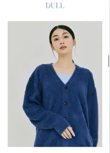 bulepalang SHORT SHAGGY BIG CARDIGAN
