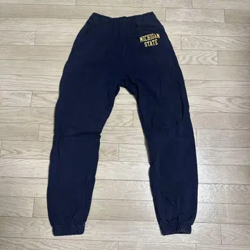 MICHIGAN STATE 조거 팬츠 네이비