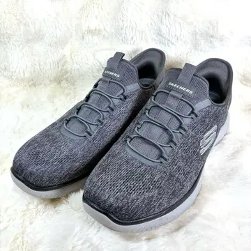 [스케쳐스] 미사용급 Slip-ins 그레이 26.5cm 와이드