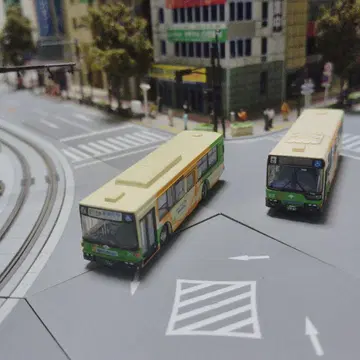 토미텍 버스 컬렉션 도에이 버스 2대 세트 1/150