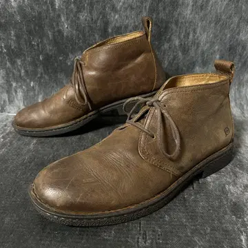 BORN shoes 처카 부츠 11M 브라운 가죽 부츠 가죽 신발