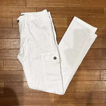 Johnbull 화이트 치노 팬츠 사이즈 L