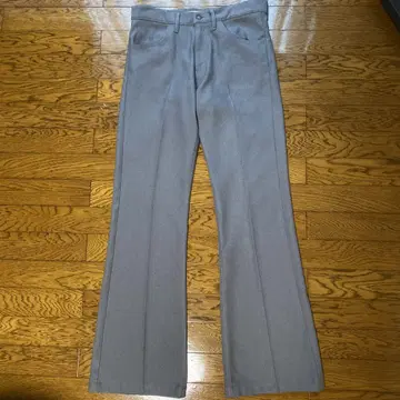 dairiku 21ss Flare Flasher Pressed Pants