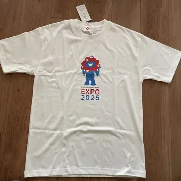 EXPO 2025 화이트 T셔츠 M 사이즈