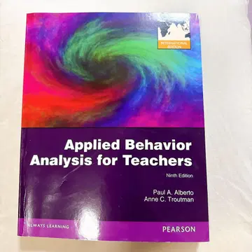 Applied Behavior Analysis for Teachers