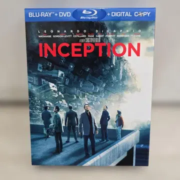 INCEPTION 블루레이 + DVD + 디지털 복사