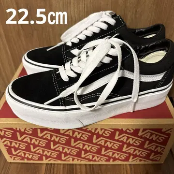 22.5cm 미사용 새상품 올드스쿨 플랫폼 통굽