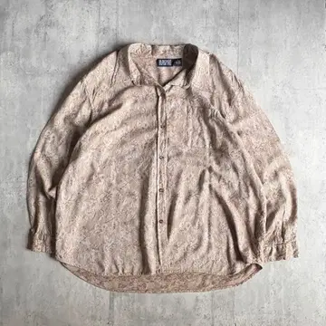 [ 90s vintage ] 레이온 셔츠 갸바쟝 단장 50s 60s