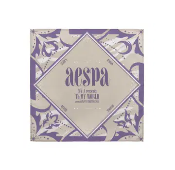 aespa 팬미팅 반다나