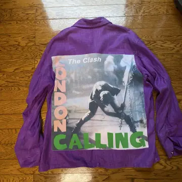 구제 의류 남성용 커버올 더 크러쉬 린넨 THE CLASH