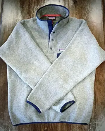 미사용! patagonia 신틸라 스냅 T 풀오버 XS 그레이