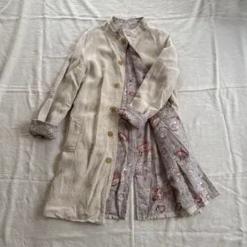 vlas blomme 브람 리버서블 코트