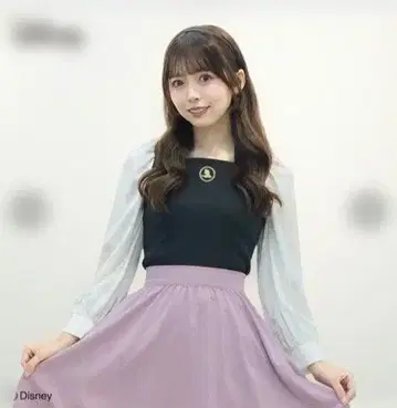 시마무라 Disney 오로라 공주 상의 스커트 세트