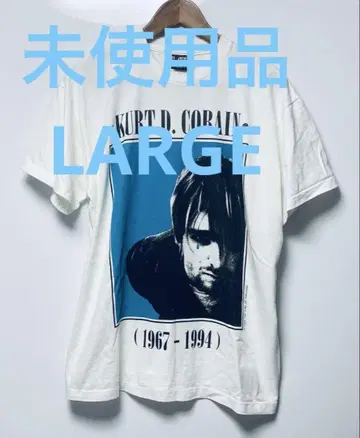 미사용품 NIRVANA KURT COBAIN S/S TEE 미국 제조