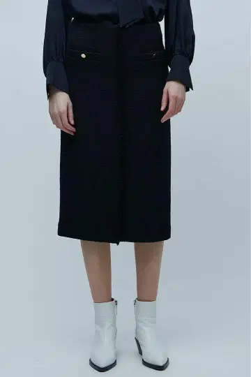 BEIGE 베이지 트위드 스커트