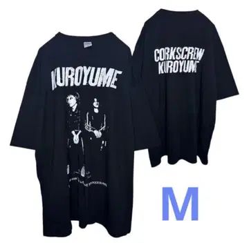 쿠로유메 T셔츠 2025 CORKSCREW PHOTO T셔츠 M사이즈