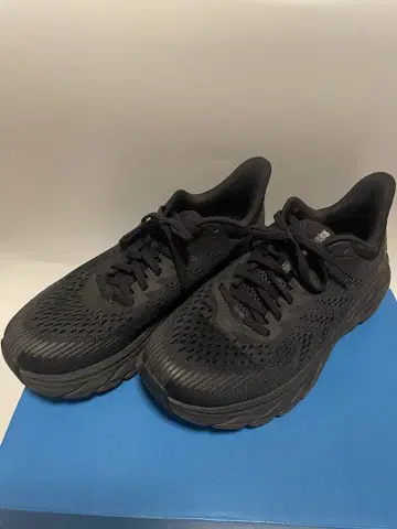 HOKA ONE ONE 블랙 스니커즈 본다이7