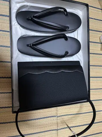 일본 의류용 예복 백, 조리 세트