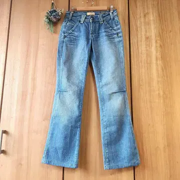 야누크 부츠컷 데님 24인치 인디고 멋짐