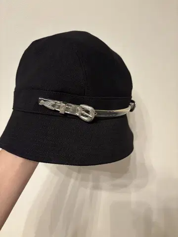 카시라 벨트 햇 블랙