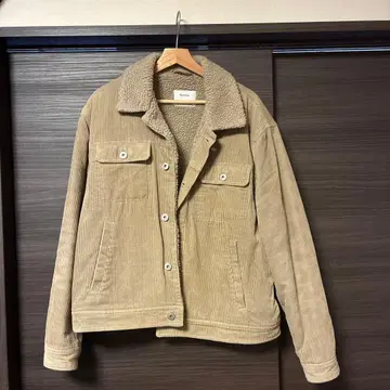 Bershka 코듀로이 보아 옷깃 자켓 L 사이즈