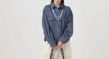 코튼 보이프렌드 셔츠