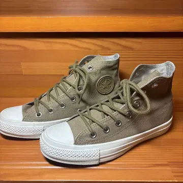 컨버스 하이컷 스니커즈 카키 23cm